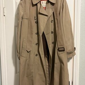 London Fog Beige Trench Coat